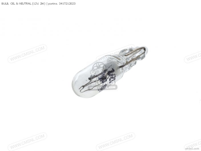 Suzuki BULB, OIL & NEUTRAL (12V, 2W) 3417212023