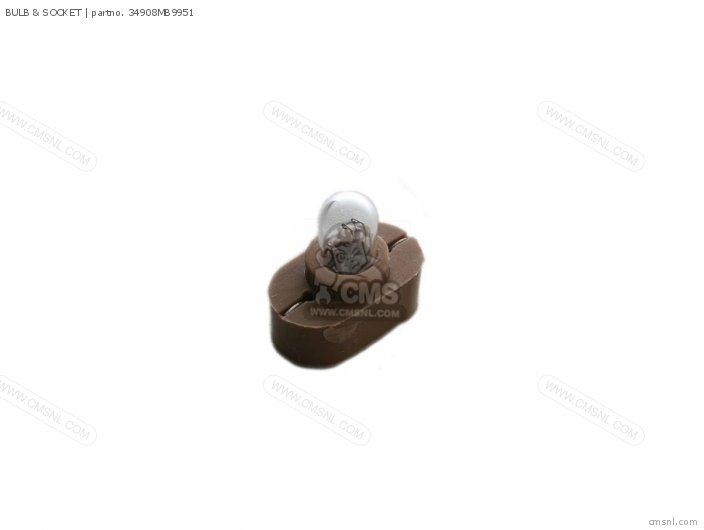 Honda BULB & SOCKET 34908MB9951 Honda BULB & SOCKET 34908MB9951
