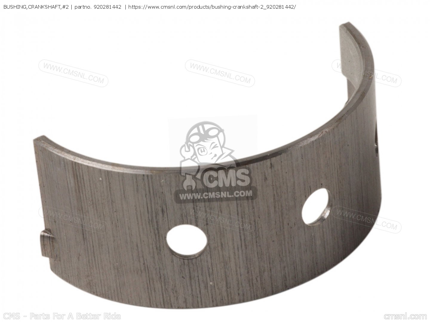 BUSHING,CRANKSHAFT,#2 for Kawasaki - order at CMSNL