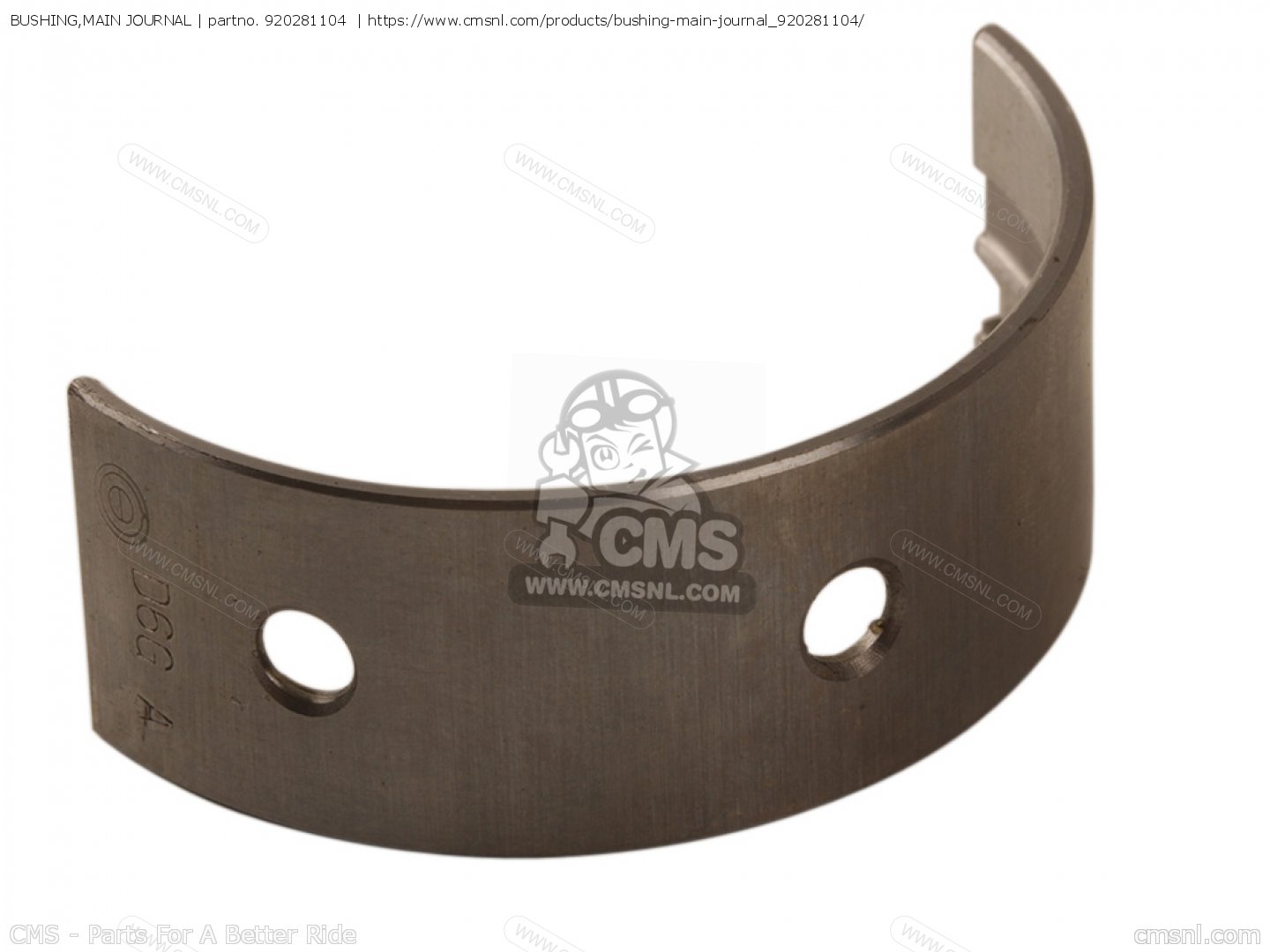 BUSHING,MAIN JOURNAL, for KZ1300A3 1981 USA CANADA order at CMSNL