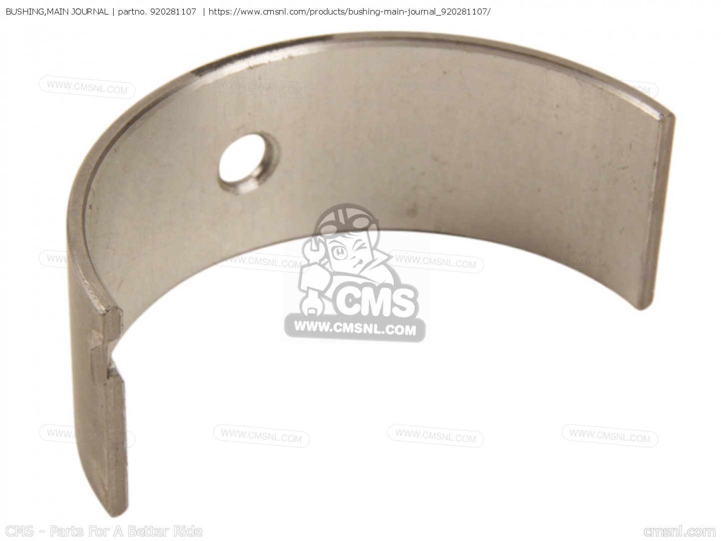 920281107 Bushing,main Journal, Kawasaki buy the 920281107 at CMSNL