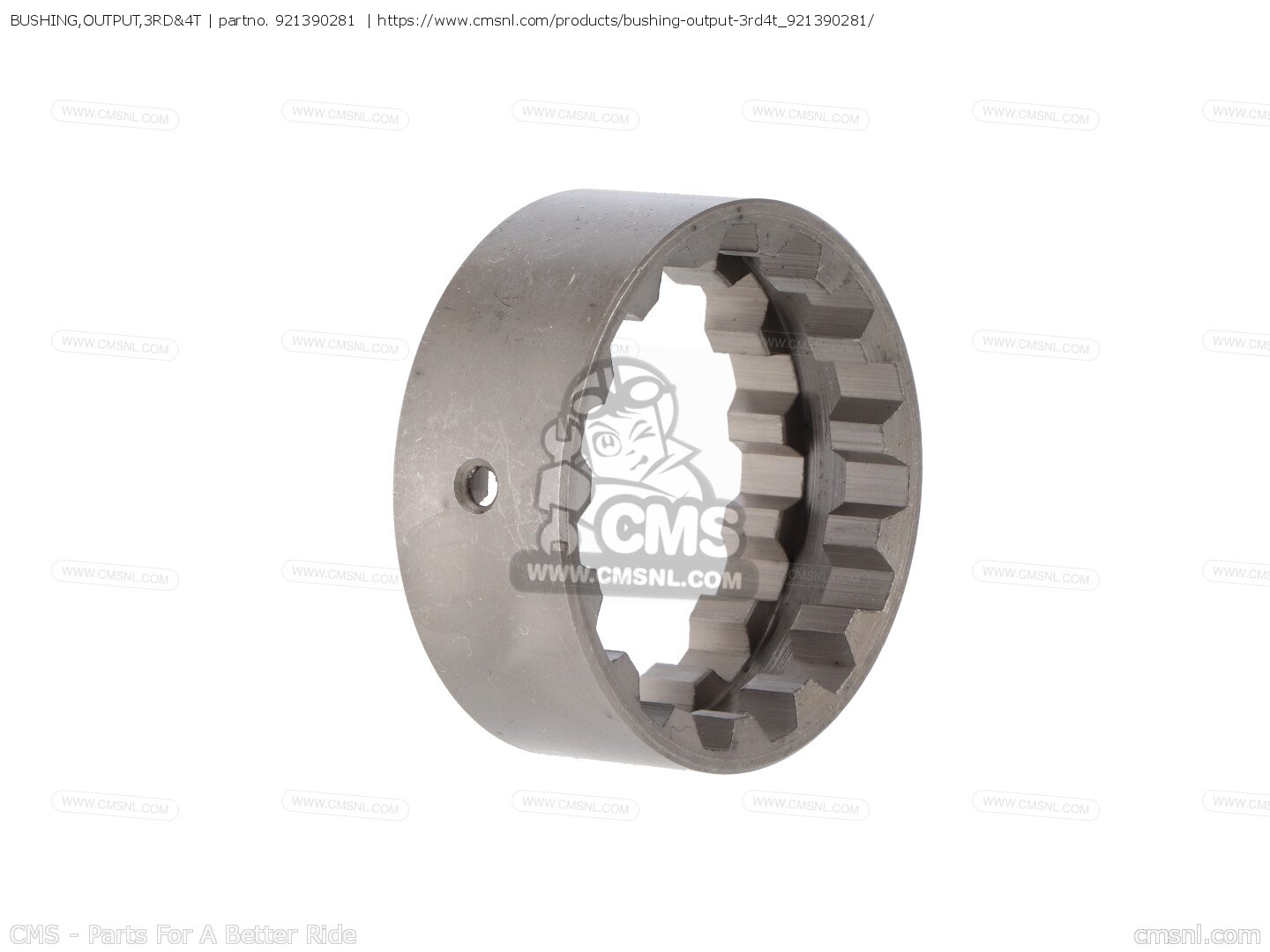 BUSHING,OUTPUT,3RD&4T for Kawasaki - order at CMSNL