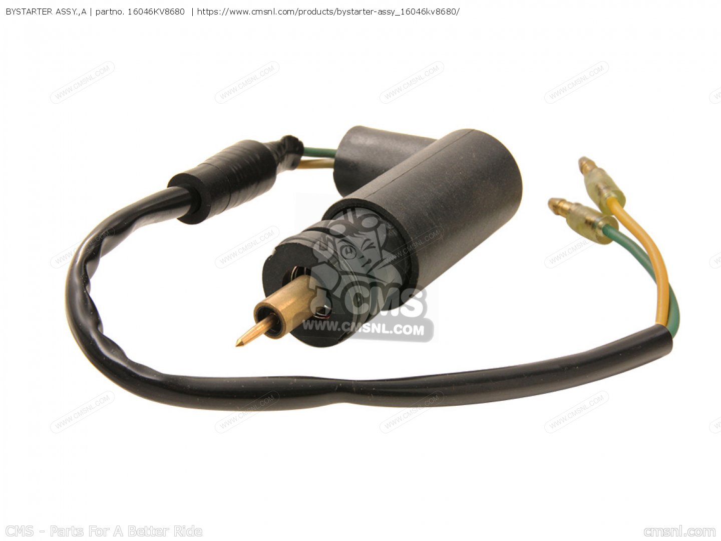 16046KV8680 Bystarter Assy.,a Honda buy the 16046KV8680 at CMSNL