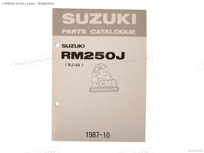 Suzuki C RM250J RJ14A 9900B28022