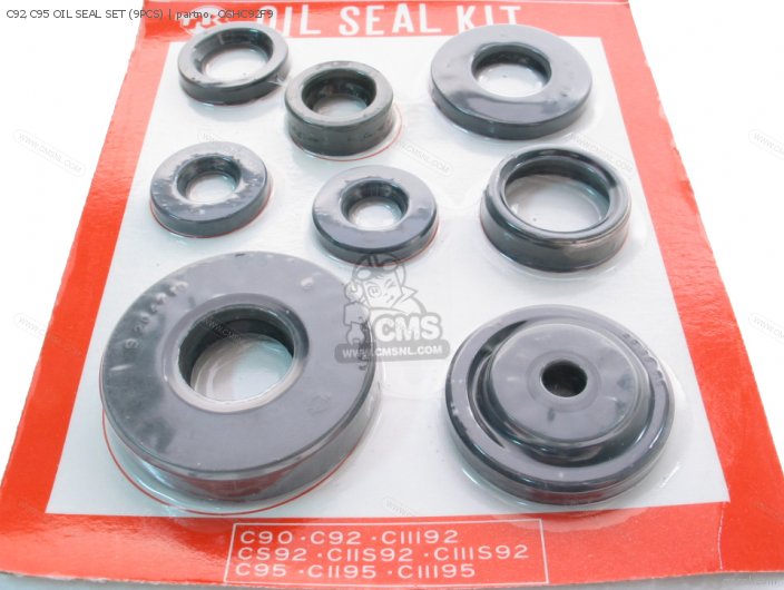 C92,c95 Oil Seal Set (9pcs) photo
