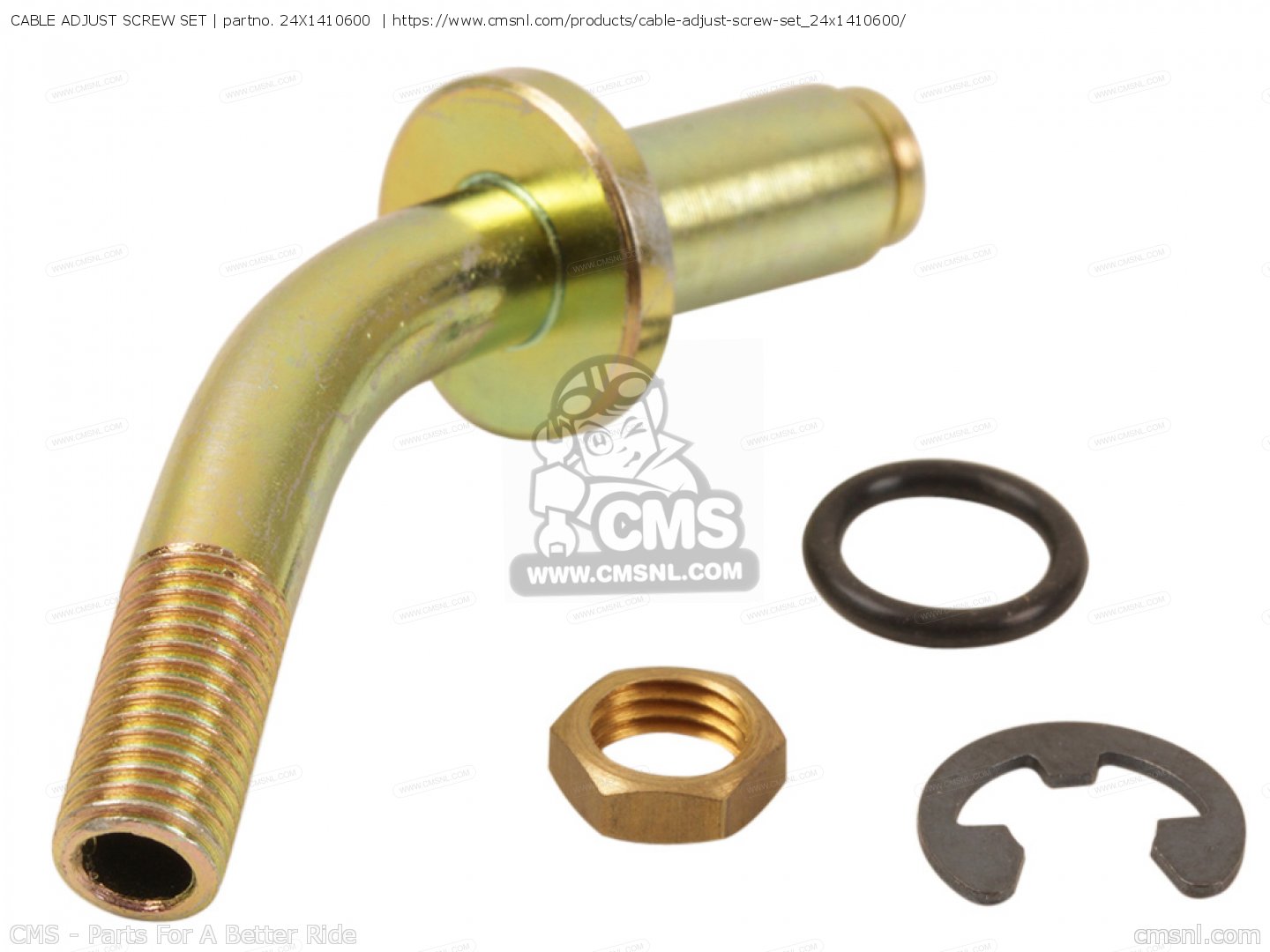 24X1410600 Cable Adjust Screw Set Yamaha buy the 24X141060000 at