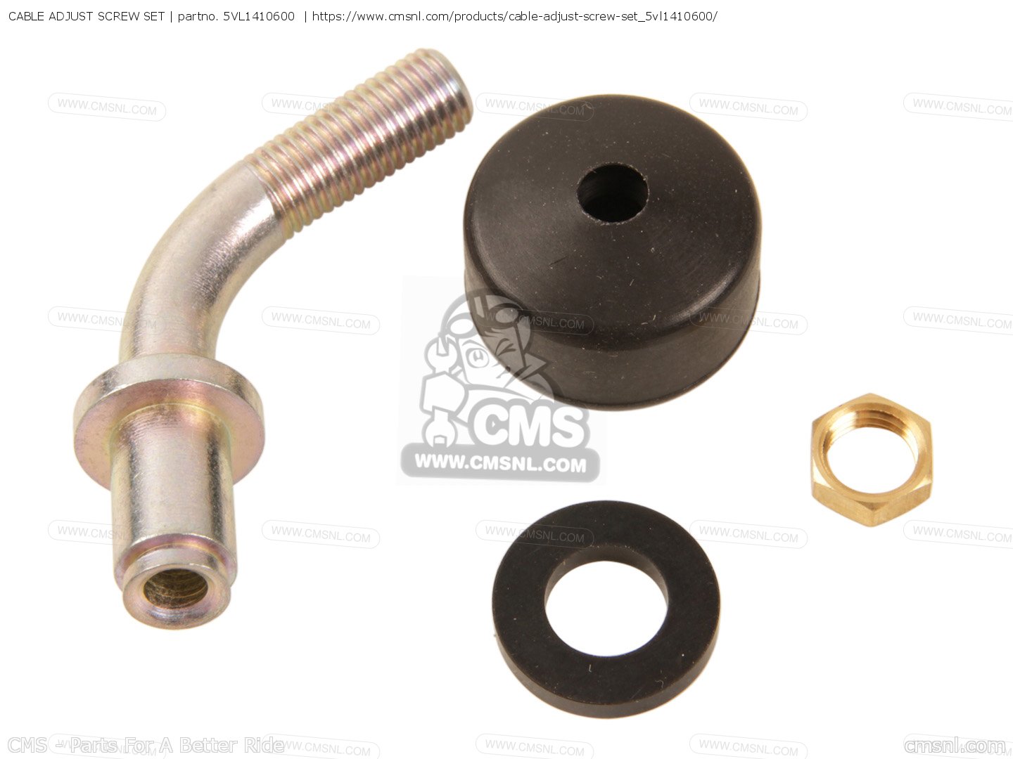 CABLE ADJUST SCREW SET for YBR125ED 2005 3D91 AUSTRIA 1D3D9300E1