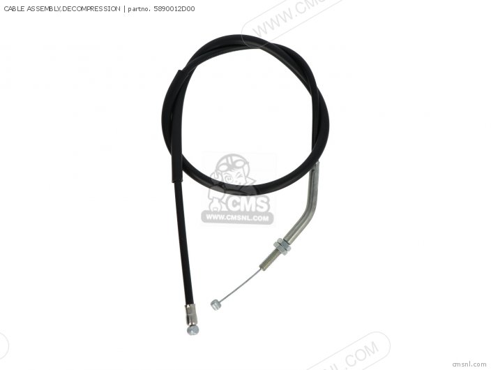 Suzuki CABLE ASSEMBLY,DECOMPRESSION 5890012D00