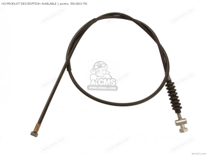 Suzuki CABLE ASSEMBLY,FRONT BRAKE 5810001751