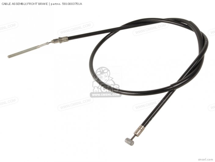 Suzuki CABLE ASSEMBLY,FRONT BRAKE 5810003751A