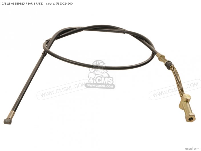 Suzuki CABLE ASSEMBLY,REAR BRAKE 5850024300