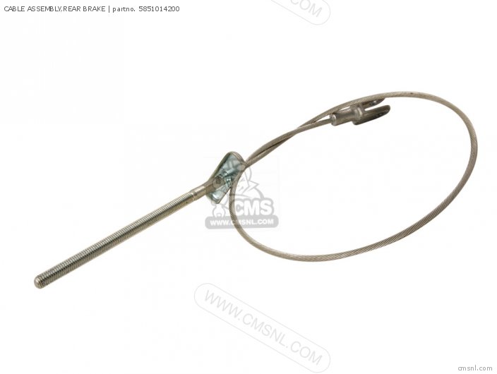 Suzuki CABLE ASSEMBLY,REAR BRAKE 5851014200