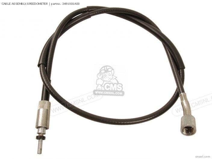 Suzuki CABLE ASSEMBLY,SPEEDOMETER 3491001A00