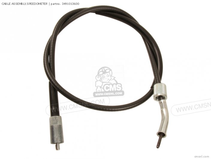 Suzuki CABLE ASSEMBLY,SPEEDOMETER 3491013600