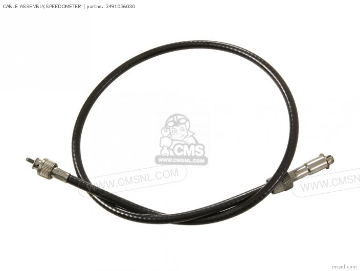 Suzuki CABLE ASSEMBLY,SPEEDOMETER 3491036030