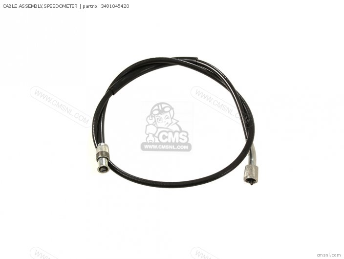 Suzuki CABLE ASSEMBLY,SPEEDOMETER 3491045420