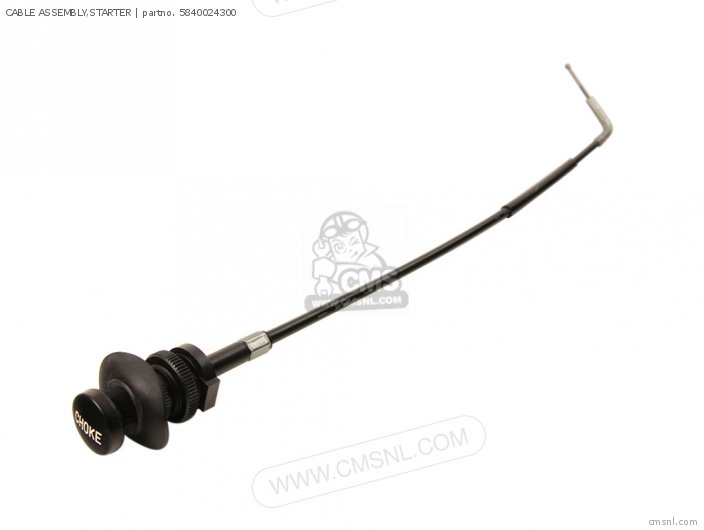 Suzuki CABLE ASSEMBLY,STARTER 5840024300