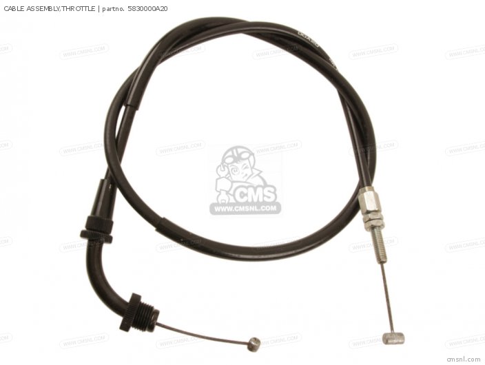 Suzuki CABLE ASSEMBLY,THROTTLE 5830000A20