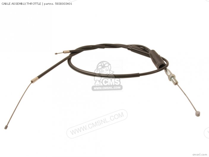 Suzuki CABLE ASSEMBLY,THROTTLE 5830003401