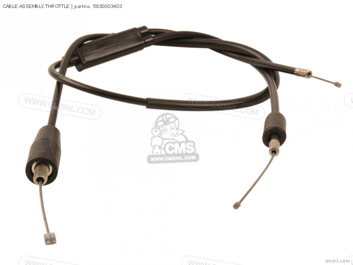 Suzuki CABLE ASSEMBLY,THROTTLE 5830003403