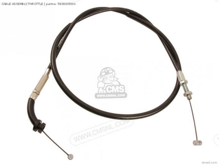 Suzuki CABLE ASSEMBLY,THROTTLE 5830005301