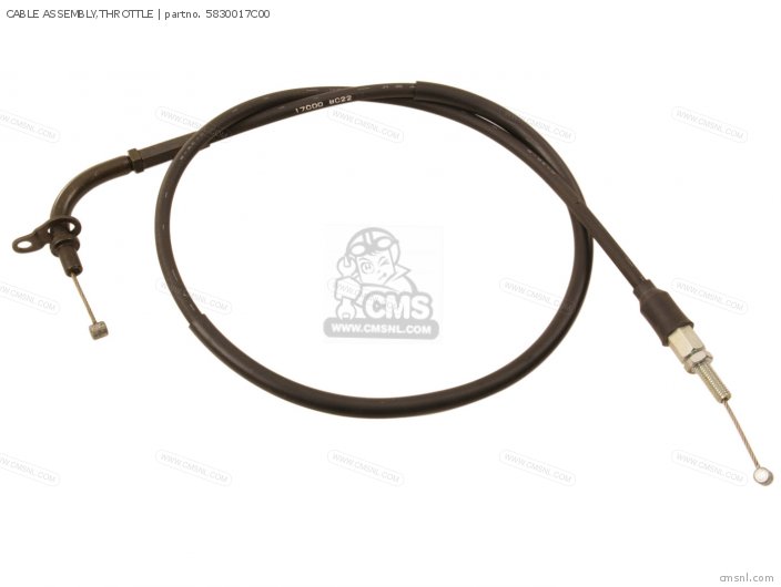 Suzuki CABLE ASSEMBLY,THROTTLE 5830017C00