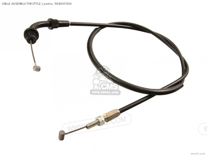 Suzuki CABLE ASSEMBLY,THROTTLE 5830047200