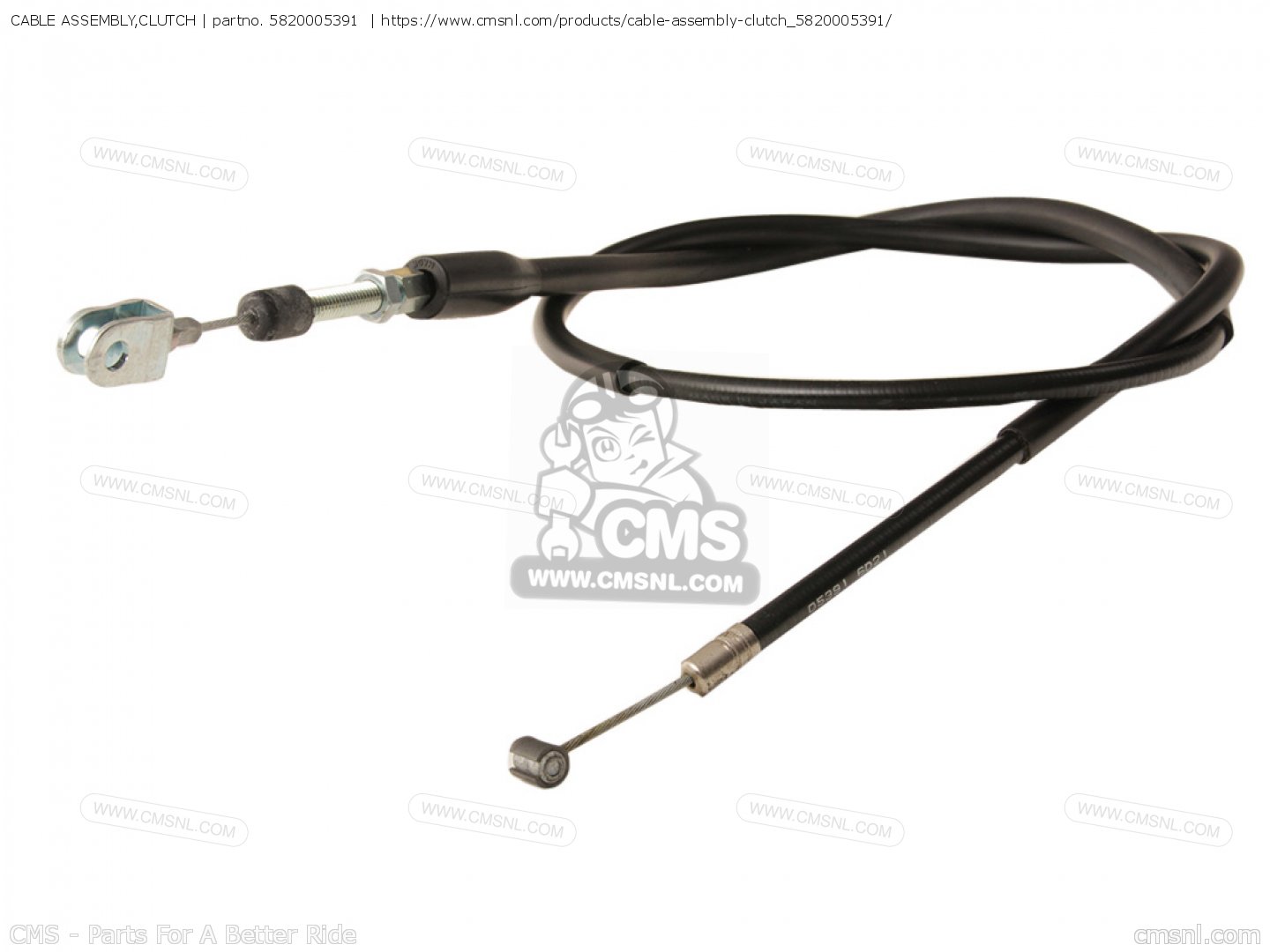 5820005391 Cable Assembly,clutch Suzuki buy the 5820005391 at CMSNL