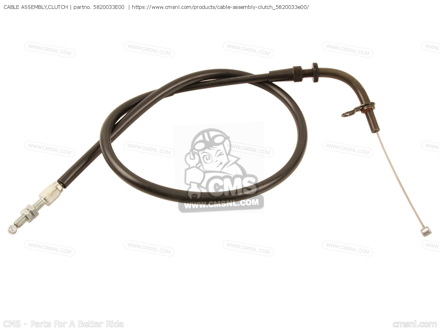 5820033E00 Cable Assembly,clutch Suzuki buy the 5820033E00 at CMSNL