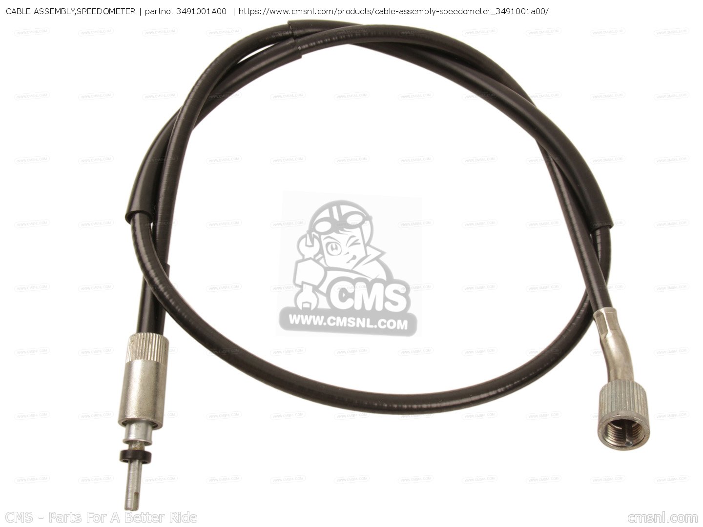 3491001A00 Cable Assembly,speedometer Suzuki buy the 3491001A00 at