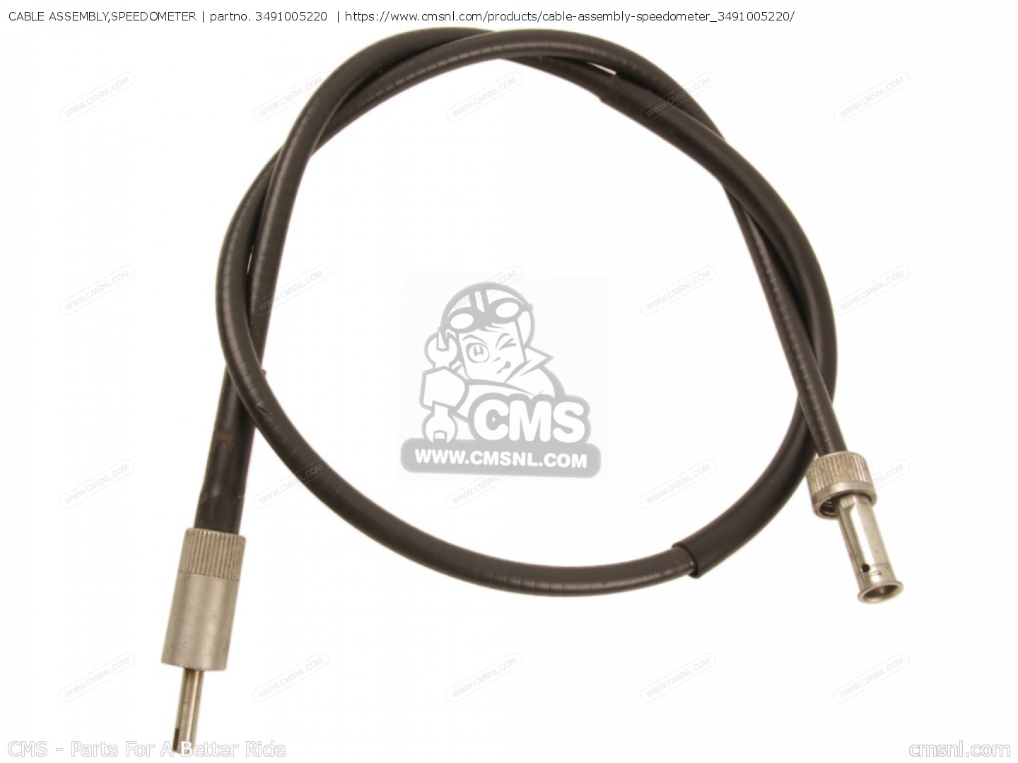 3491005220 Cable Assembly,speedometer Suzuki buy the 3491005220 at