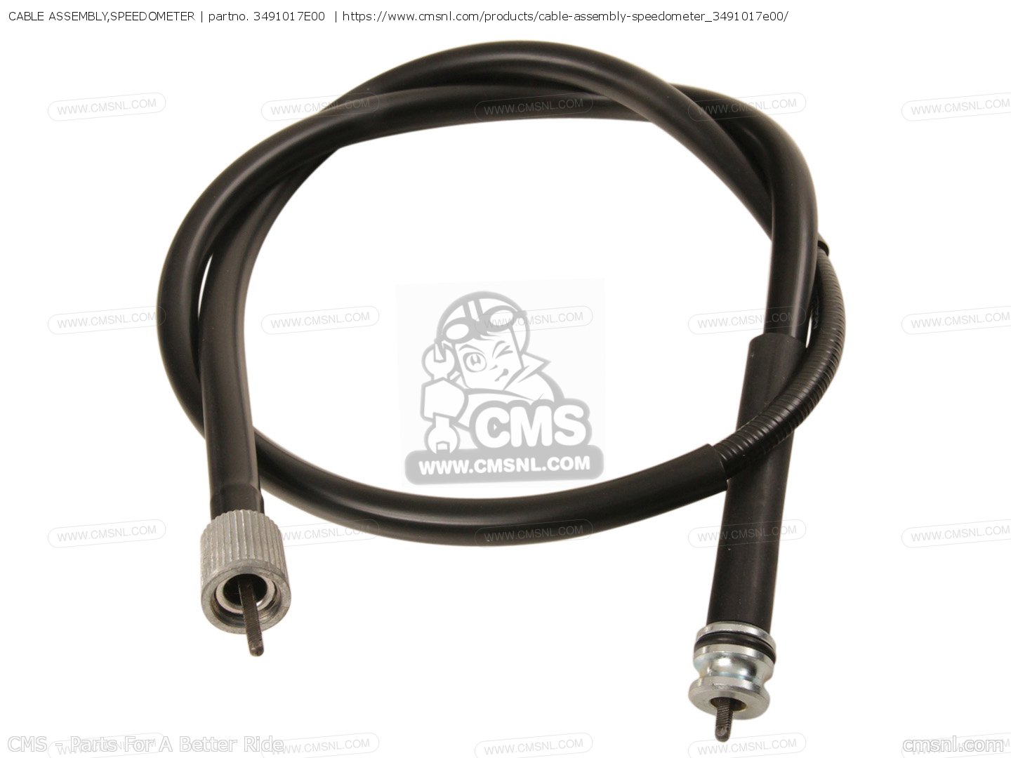 3491017E00 Cable Assembly,speedometer Suzuki buy the 3491017E00 at