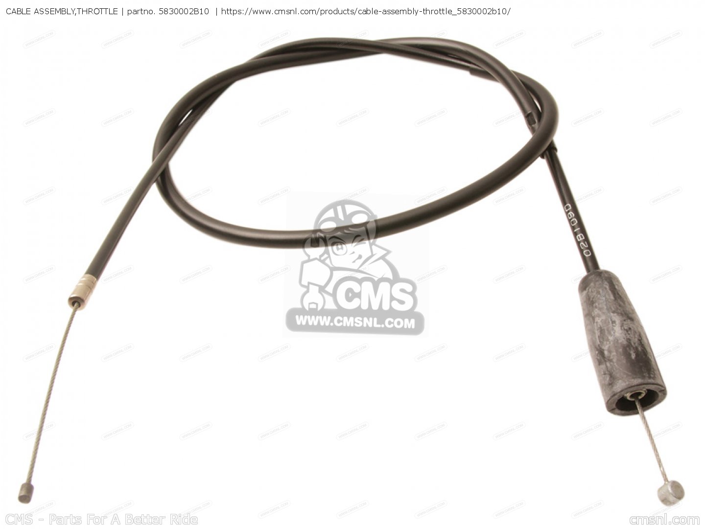 5830002B10 Cable Assembly,throttle Suzuki buy the 5830002B10 at CMSNL