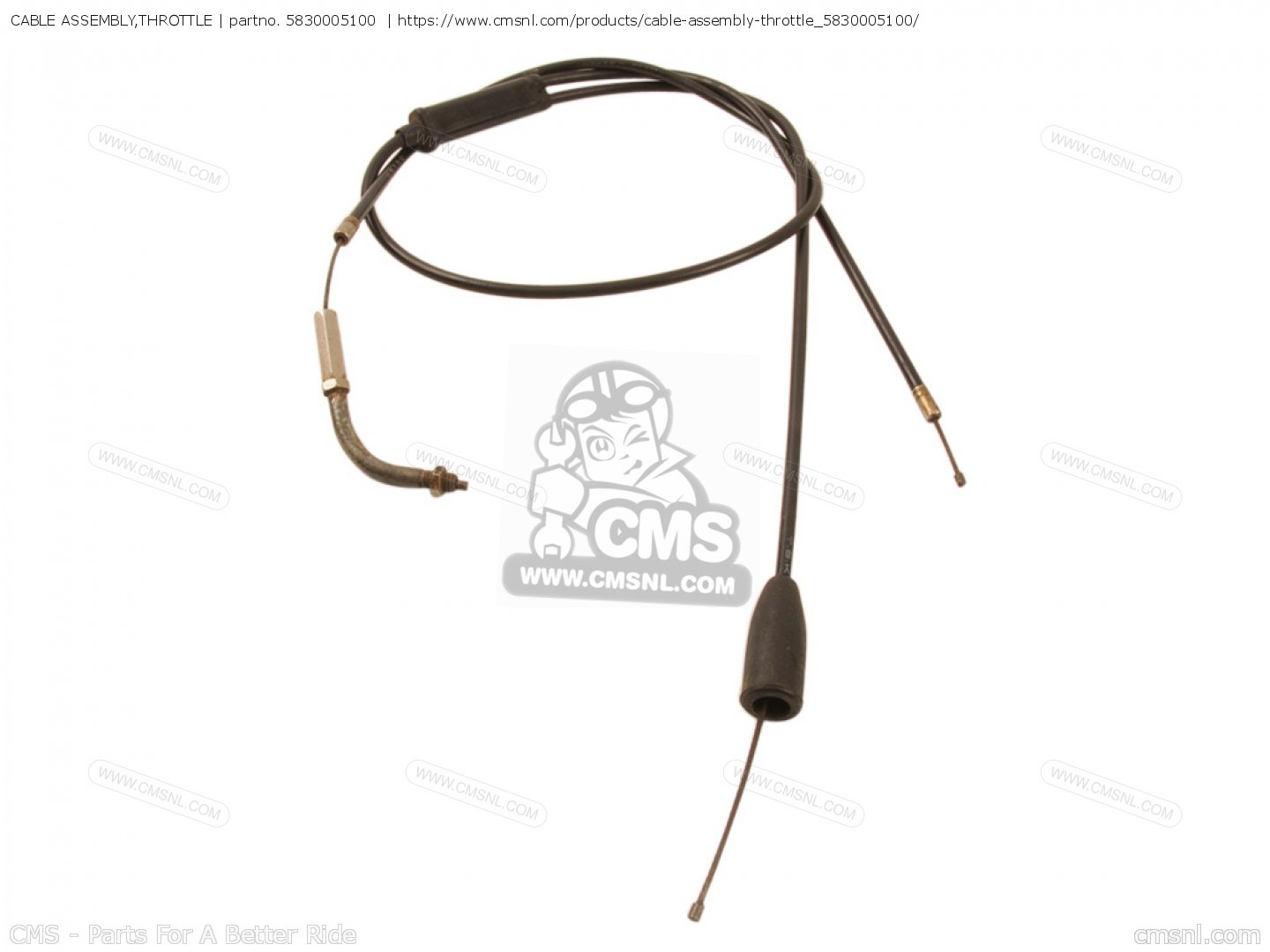 5830005100 Cable Assembly,throttle Suzuki buy the 5830005100 at CMSNL
