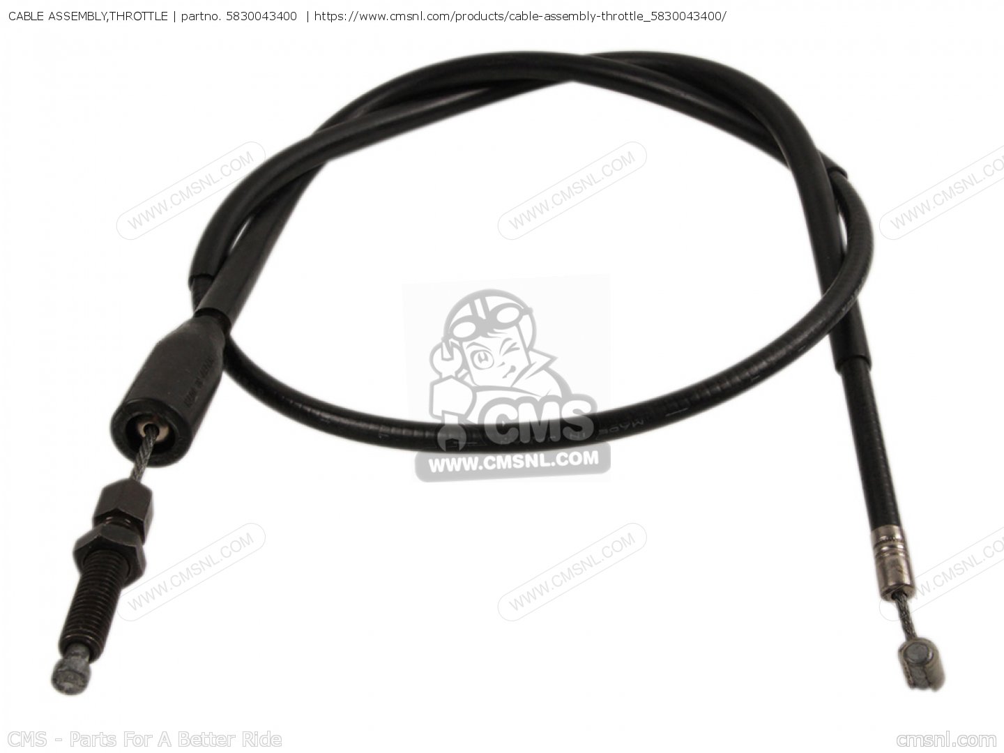 5830043400 Cable Assembly,throttle Suzuki buy the 5830043400 at CMSNL