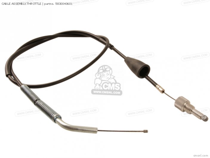 CABLE ASSEMBLY,THROTTLE for PE250 1980 (T) USA (E03) order at CMSNL