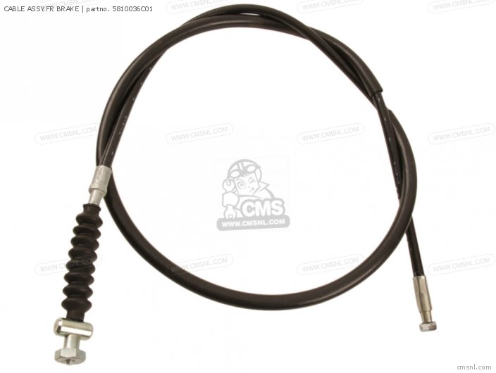 Suzuki CABLE ASSY,FR BRAKE 5810036C01