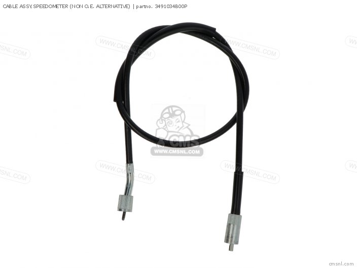 Suzuki CABLE ASSY,SPEEDOMETER (NON O.E. ALTERNATIVE) 3491034B00P