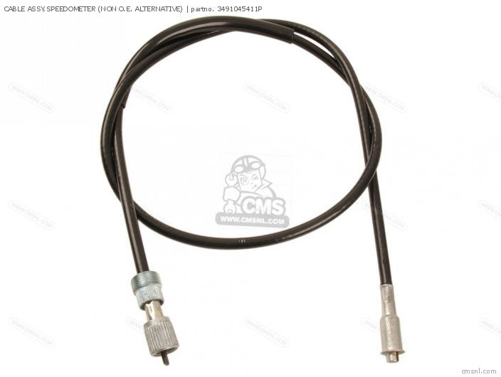 Suzuki CABLE ASSY,SPEEDOMETER (NON O.E. ALTERNATIVE) 3491045411P