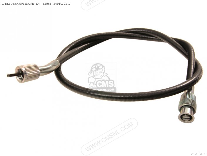 Suzuki CABLE ASSY,SPEEDOMETER 3491010212