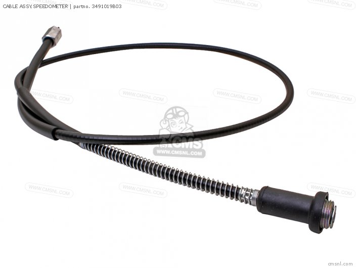 Suzuki CABLE ASSY,SPEEDOMETER 3491019B03