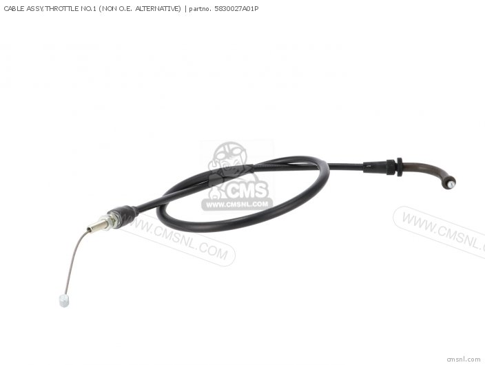 Suzuki CABLE ASSY,THROTTLE NO.1 (NON O.E. ALTERNATIVE) 5830027A01P