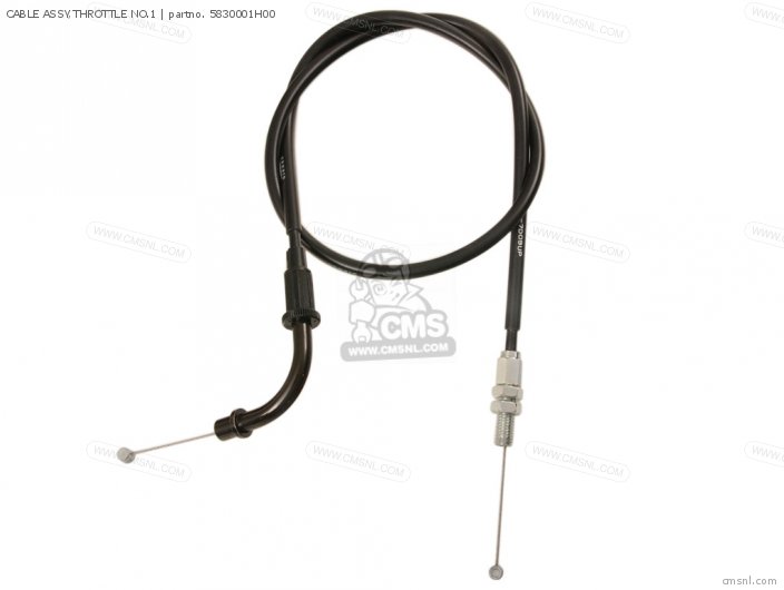 Suzuki CABLE ASSY,THROTTLE NO.1 5830001H00