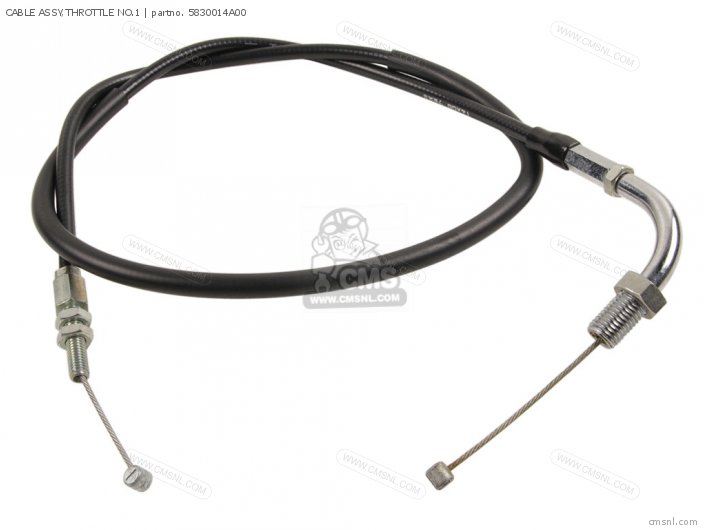 Suzuki CABLE ASSY,THROTTLE NO.1 5830014A00