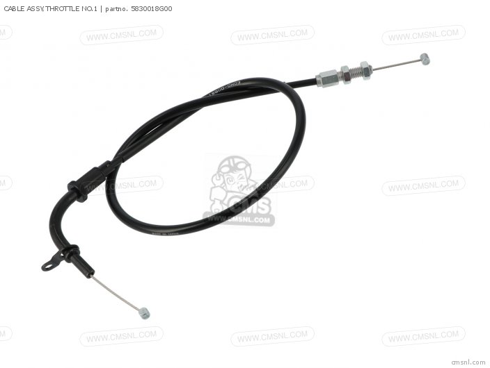 Suzuki CABLE ASSY,THROTTLE NO.1 5830018G00