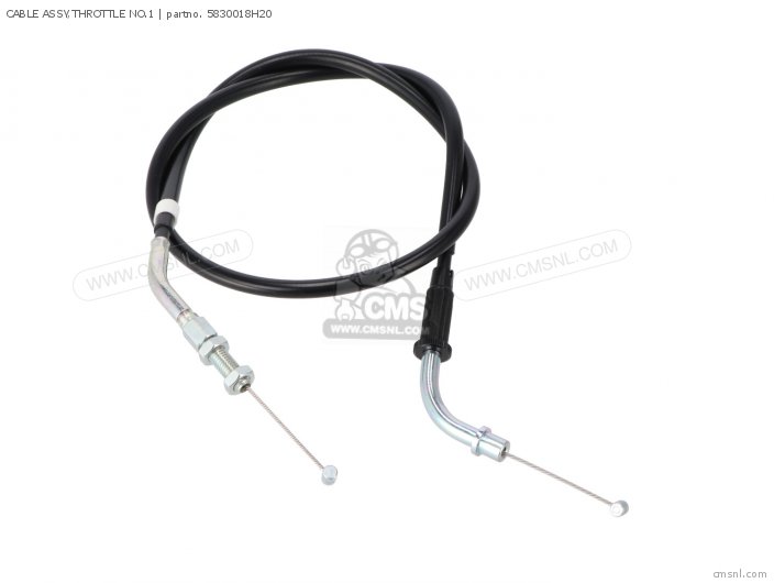 Suzuki CABLE ASSY,THROTTLE NO.1 5830018H20