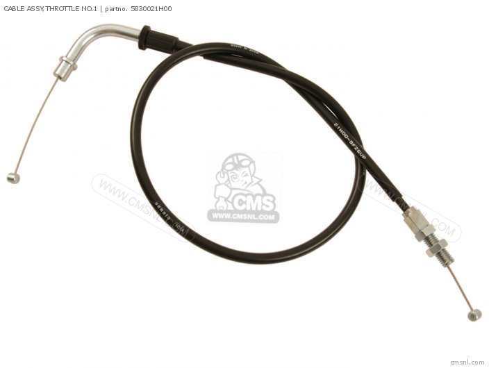 Suzuki CABLE ASSY,THROTTLE NO.1 5830021H00