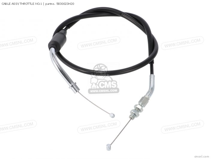 Suzuki CABLE ASSY,THROTTLE NO.1 5830023H20