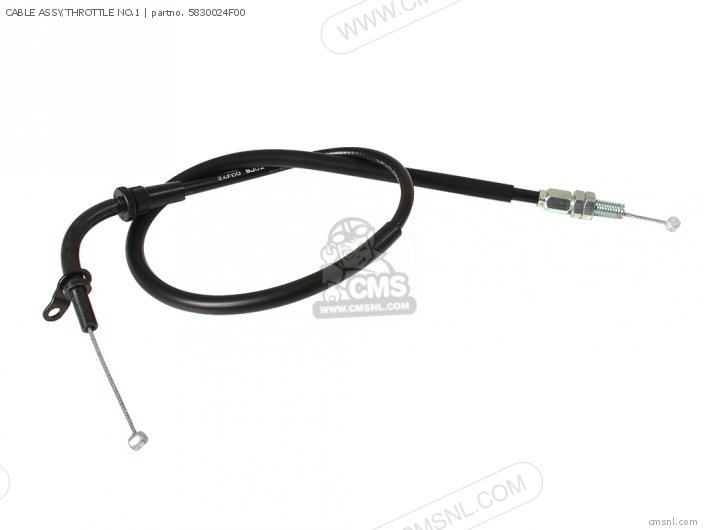 Suzuki CABLE ASSY,THROTTLE NO.1 5830024F00