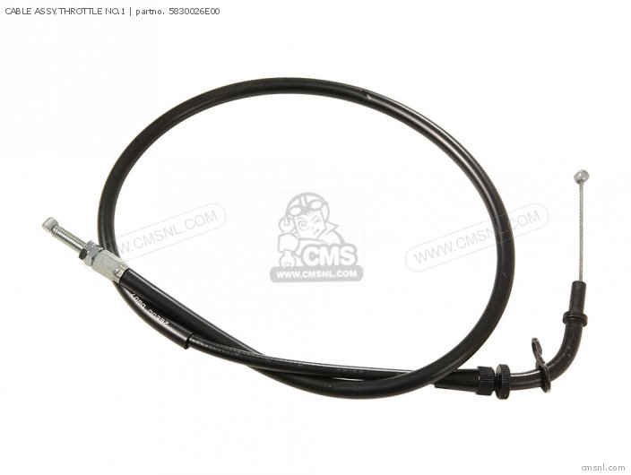 Suzuki CABLE ASSY,THROTTLE NO.1 5830026E00